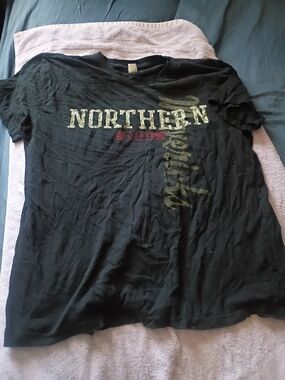 Northern Graphic Black Men's T‑Shirt